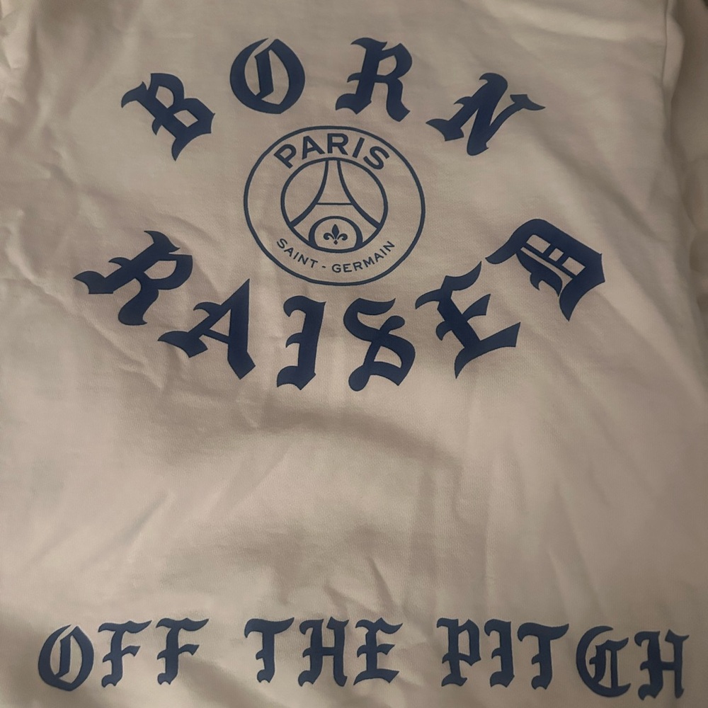 BORN X RAISED Cream Graphic Tee
